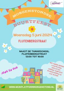 Buurtfeest Fluitenbergstraat @ naast de Tamarschool