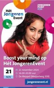 Boost your mind op hét jongerenevent @ De Meppel